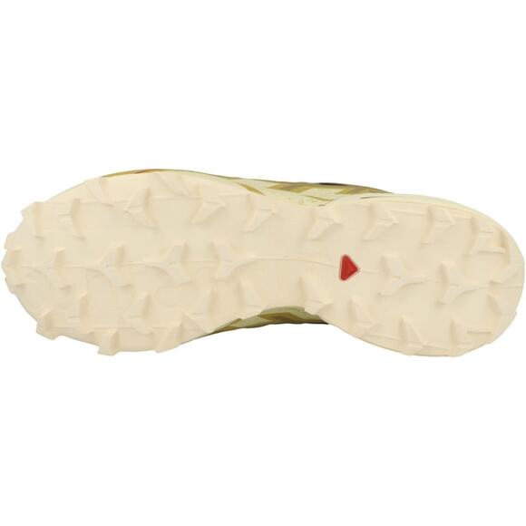 NWT Salomon Men Speedcross 6,  Black/Cress Green/Transparent Yellow-Size 9 - Picture 5 of 5